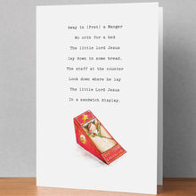 Load image into Gallery viewer, Baby Pret Christmas Card (Large / A5) Greeting & Note Cards Lucy Hughes Creations