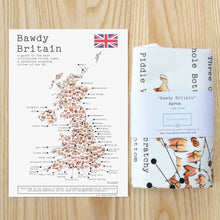 Load image into Gallery viewer, Bawdy Britain Apron. apron Lucy Hughes Creations