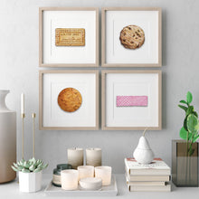 Load image into Gallery viewer, Biscuit square prints 8" x 8" Lucy Hughes Creations Pink Wafer