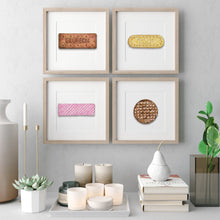 Load image into Gallery viewer, Biscuit square prints 8" x 8" Lucy Hughes Creations Tea Finger