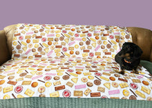 Load image into Gallery viewer, Biscuits Extra Large Fleece Blanket Lucy Hughes Creations