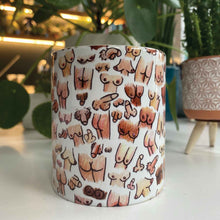 Load image into Gallery viewer, 'Boobs, Bums & Willies' Ceramic Mug Lucy Hughes Creations