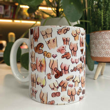 Load image into Gallery viewer, 'Boobs, Bums & Willies' Ceramic Mug Lucy Hughes Creations