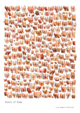 Load image into Gallery viewer, Bunch of Bums Print Lucy Hughes Creations