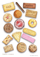 Load image into Gallery viewer, Dippers and Dunkers Print Lucy Hughes Creations