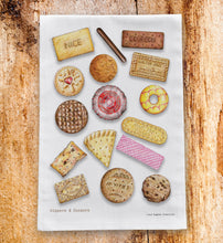 Load image into Gallery viewer, Dippers and Dunkers Tea Towel (P&P included) tea towel Lucy Hughes Creations
