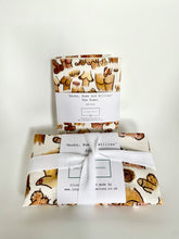 Load image into Gallery viewer, Gift Set; 'Boobs, bums and willies' tea towel & apron apron Lucy Hughes Creations