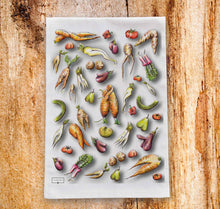 Load image into Gallery viewer, Gift Set; 'Rude Food' tea towel & apron set apron Lucy Hughes Creations