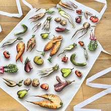 Load image into Gallery viewer, Gift Set; 'Rude Food' tea towel & apron set apron Lucy Hughes Creations