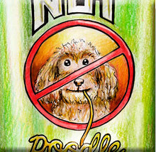 Load image into Gallery viewer, Not Poodle Print Lucy Hughes Creations