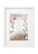 Load image into Gallery viewer, Vintage Sexting Print Lucy Hughes Creations