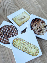Load image into Gallery viewer, Luxury Ceramic Biscuit Coasters - Set of Four Lucy Hughes Creations 
