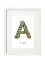 Load image into Gallery viewer, &#39;A&#39; Alphabet Print Lucy Hughes Creations 
