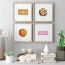 Load image into Gallery viewer, Biscuit square prints 8&quot; x 8&quot; Lucy Hughes Creations Pink Wafer 
