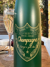 Load image into Gallery viewer, Champagne design water bottle Lucy Hughes Creations 
