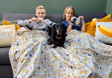 Load image into Gallery viewer, &#39;Crisps&#39; Extra Large Fleece Blanket Lucy Hughes Creations 
