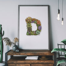 Load image into Gallery viewer, &#39;D&#39; Alphabet Print Lucy Hughes Creations 
