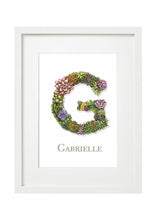 Load image into Gallery viewer, &#39;G&#39; Alphabet Print Lucy Hughes Creations 
