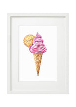 Load image into Gallery viewer, Ice Cream Personalised Print Lucy Hughes Creations 
