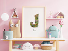 Load image into Gallery viewer, &#39;J&#39; Alphabet Print Lucy Hughes Creations 
