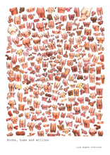 Load image into Gallery viewer, Jigsaw Puzzle &#39; Boobs, Bums &amp; Willies&#39; 500 piece - PRE ORDER for delivery end of January Jigsaw Puzzle Lucy Hughes Creations 

