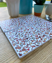 Load image into Gallery viewer, Luxury Ceramic Cheeky Coaster Set (of 4) Bunch of Dicks Lucy Hughes Creations 
