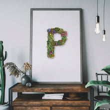 Load image into Gallery viewer, &#39;P&#39; Alphabet Print Lucy Hughes Creations 
