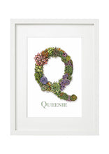 Load image into Gallery viewer, &#39;Q&#39; Alphabet Print Lucy Hughes Creations 
