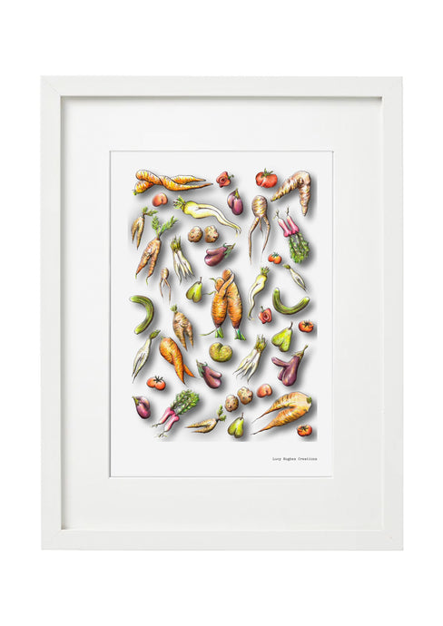Rude Food Print Lucy Hughes Creations 