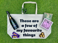 Load image into Gallery viewer, &#39;These are a few of my favourite things&#39; Massive tote bag Tote Lucy Hughes Creations 
