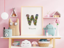 Load image into Gallery viewer, &#39;W&#39; Alphabet Print Lucy Hughes Creations 
