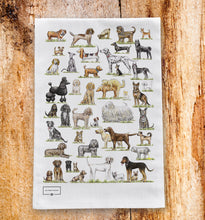 Load image into Gallery viewer, Woofers and Waggers Tea Towel (P&amp;P included) tea towel Lucy Hughes Creations 
